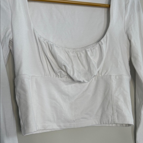 Wilfred Elegant White Long Sleeve Tee Orbit Long Sleeve - Picture 4 of 5